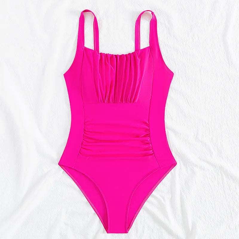 Classic Vintage Bathing Suit with a Flattering Fit