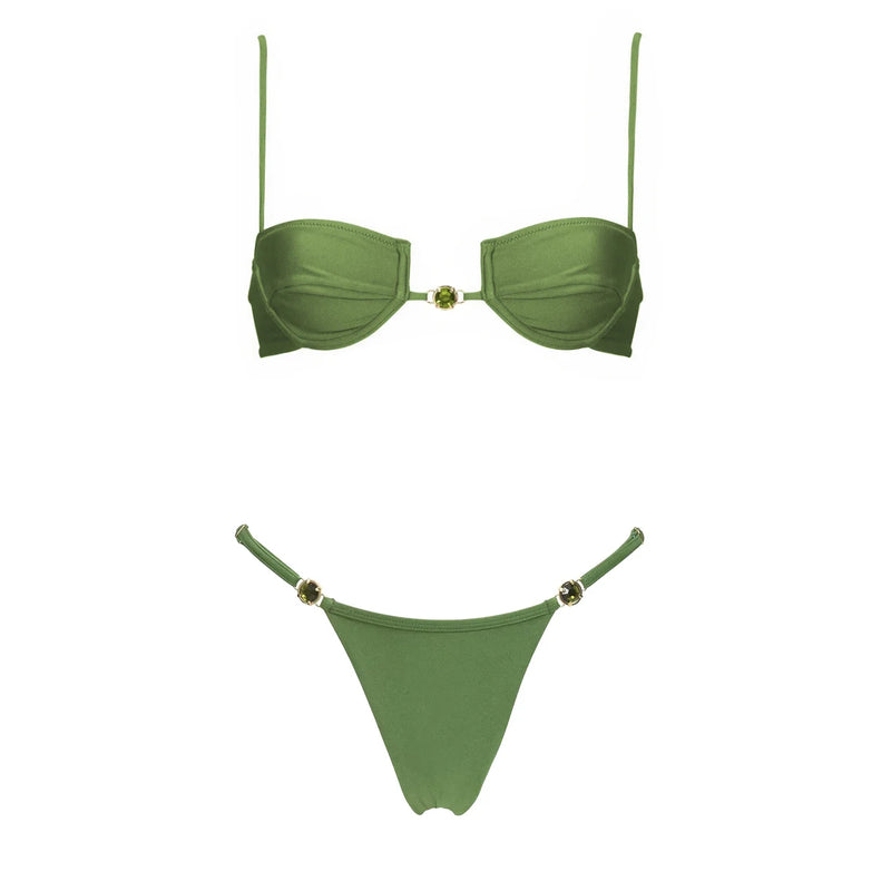 Casually Elegant Bathing Suit with a Refined Edge