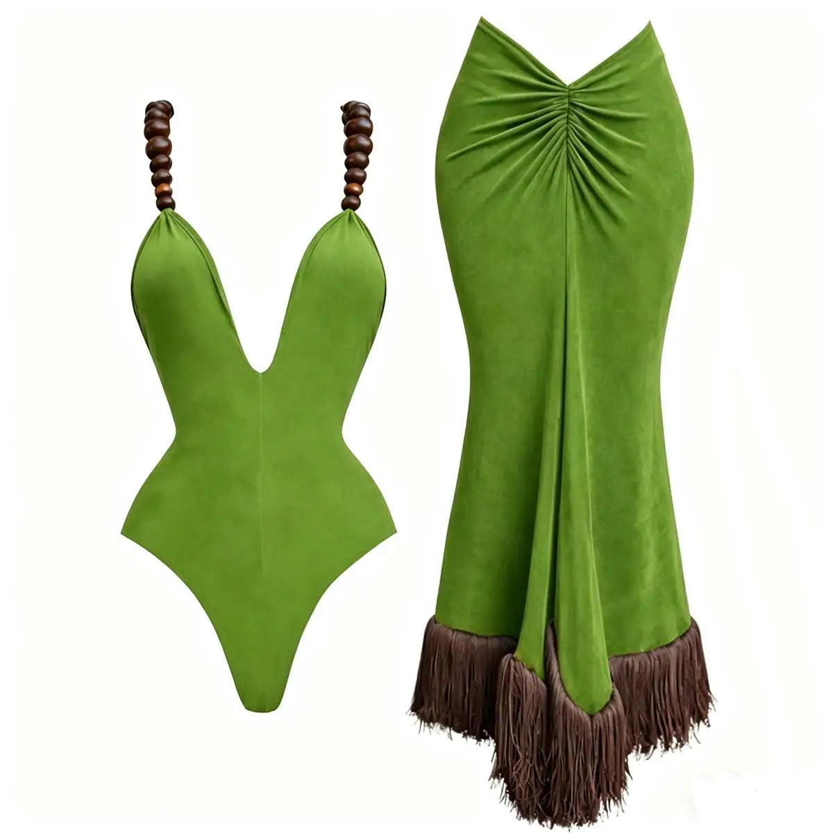 Classic Vintage Bathing Suit with a Flattering Fit