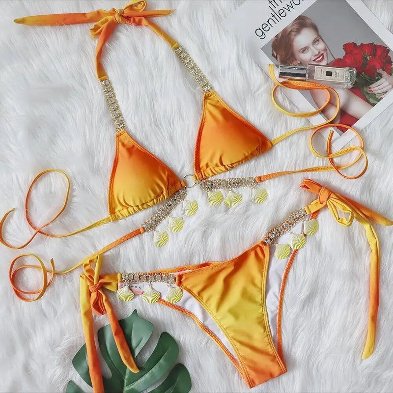 Vintage Inspired Bathing Suit with a Contemporary Edge