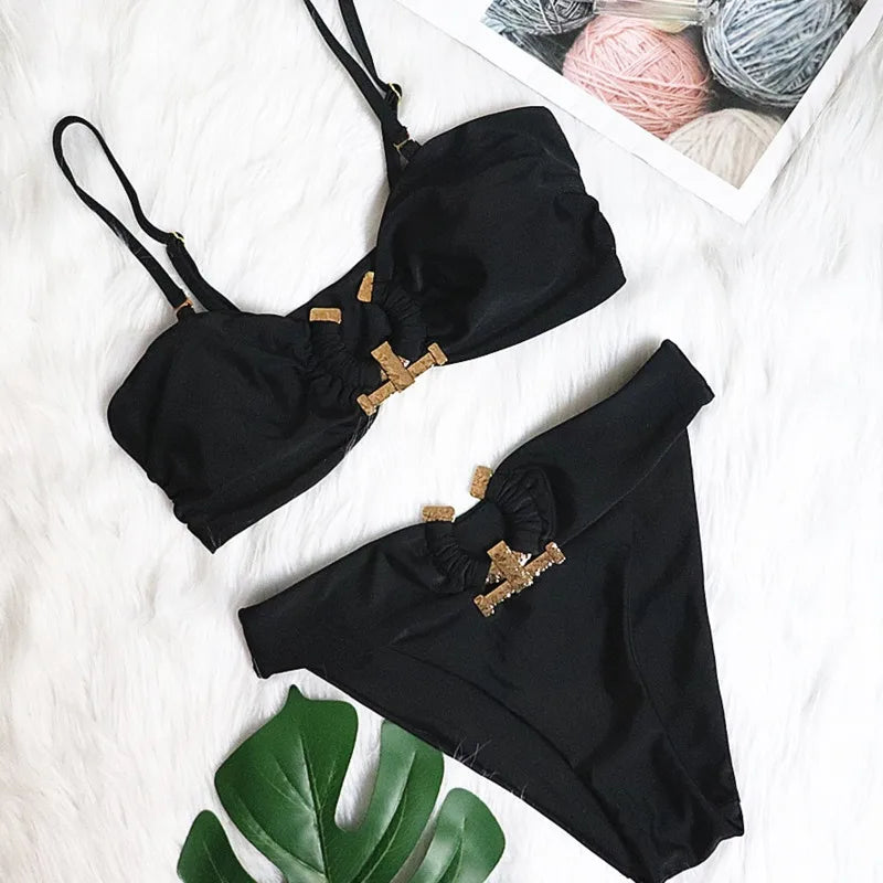 Classic Vintage Bathing Suit with a Flattering Fit