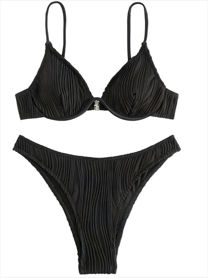 Vintage Inspired Bikini with a Contemporary Edge