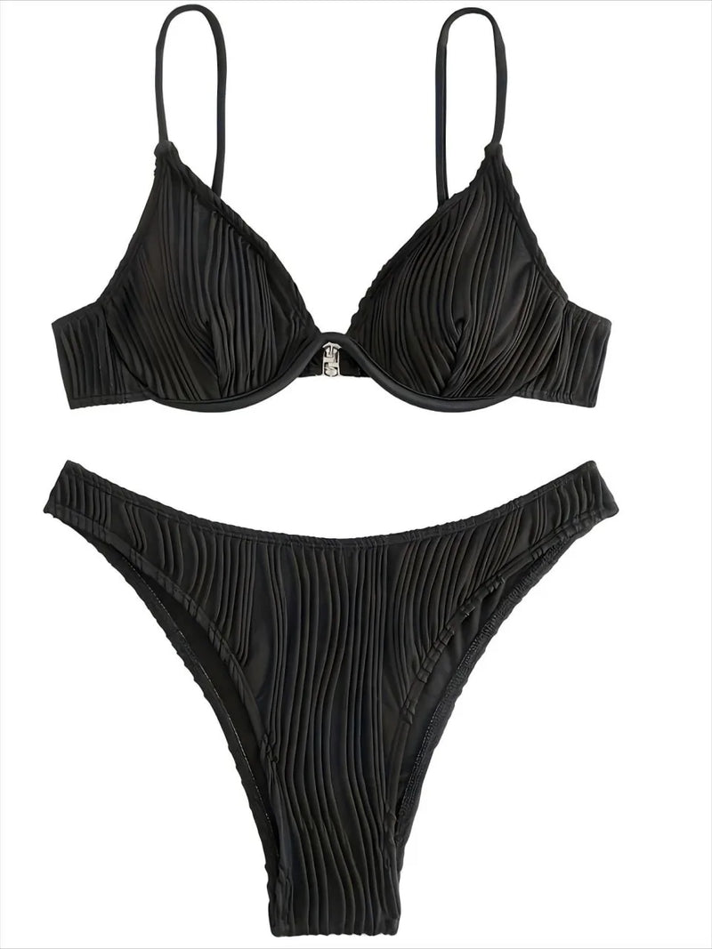 Vintage Inspired Bikini with a Contemporary Edge