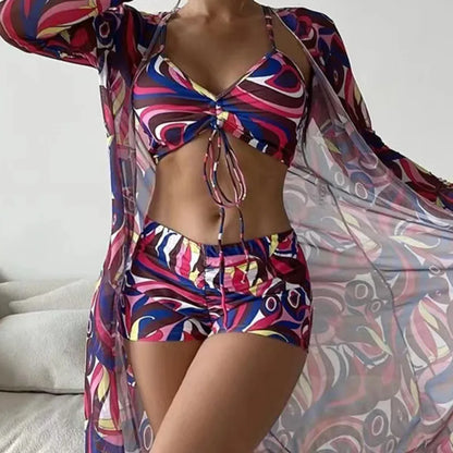 Subtly Elegant Bathing Suit with a Refined Vintage Look