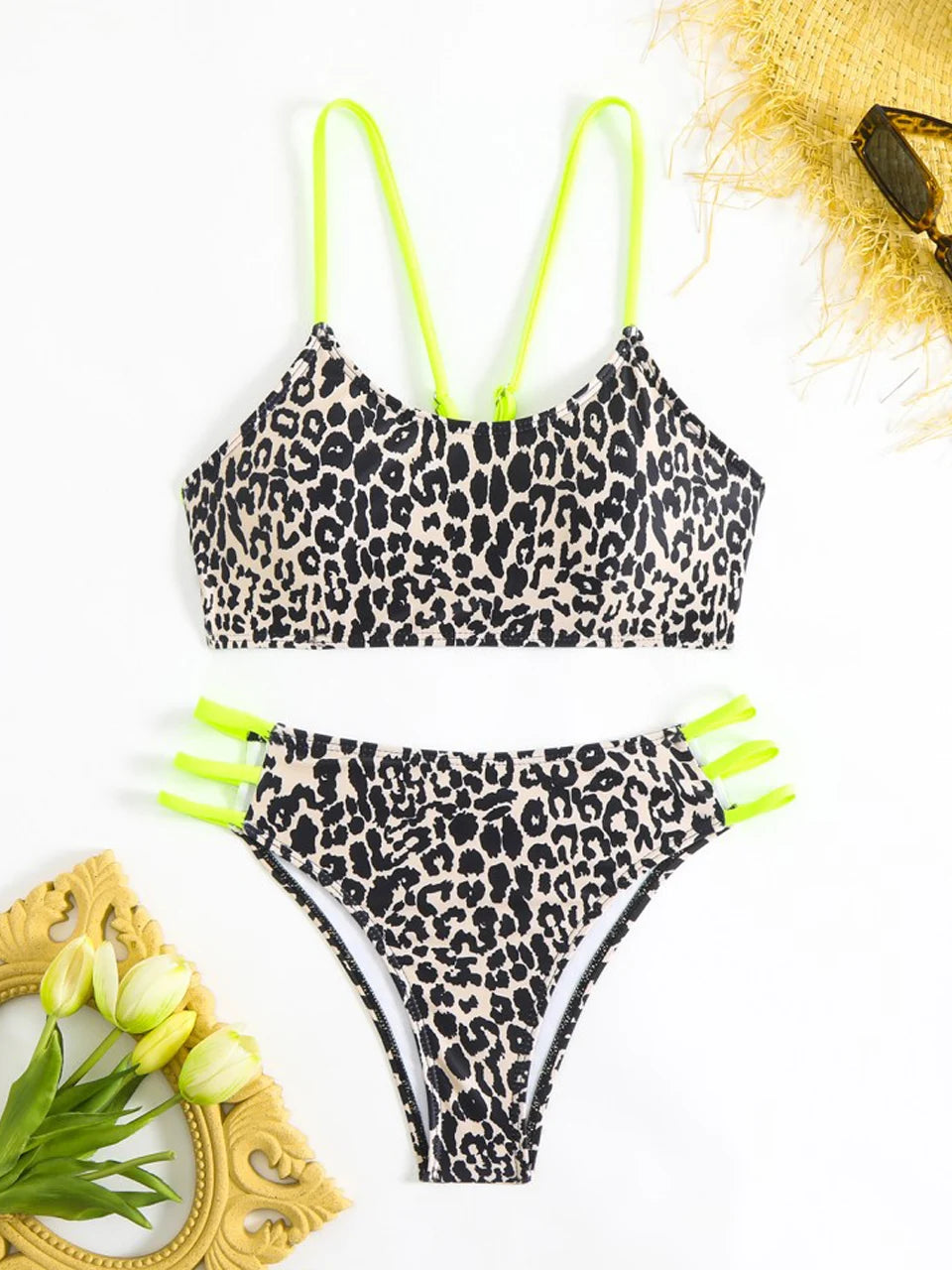 Subtly Elegant Bikini with a Refined Vintage Look