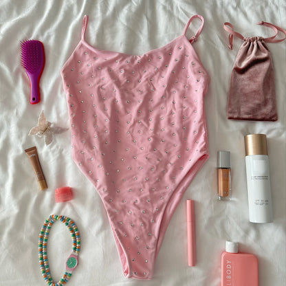 Classic Vintage Bathing Suit with a Flattering Fit