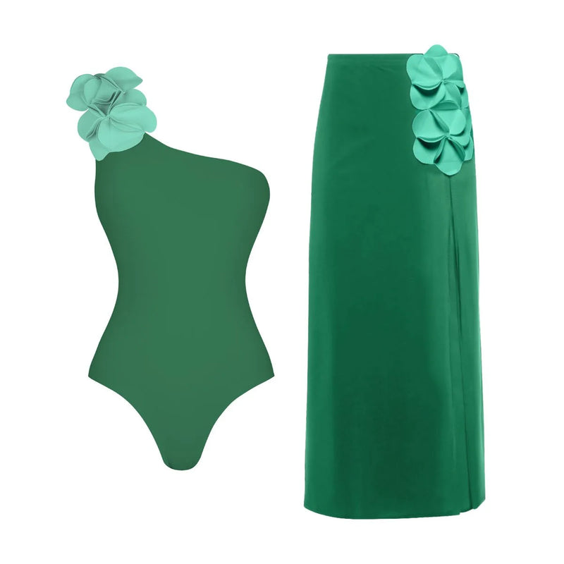 Casually Elegant Bathing Suit with a Refined Edge