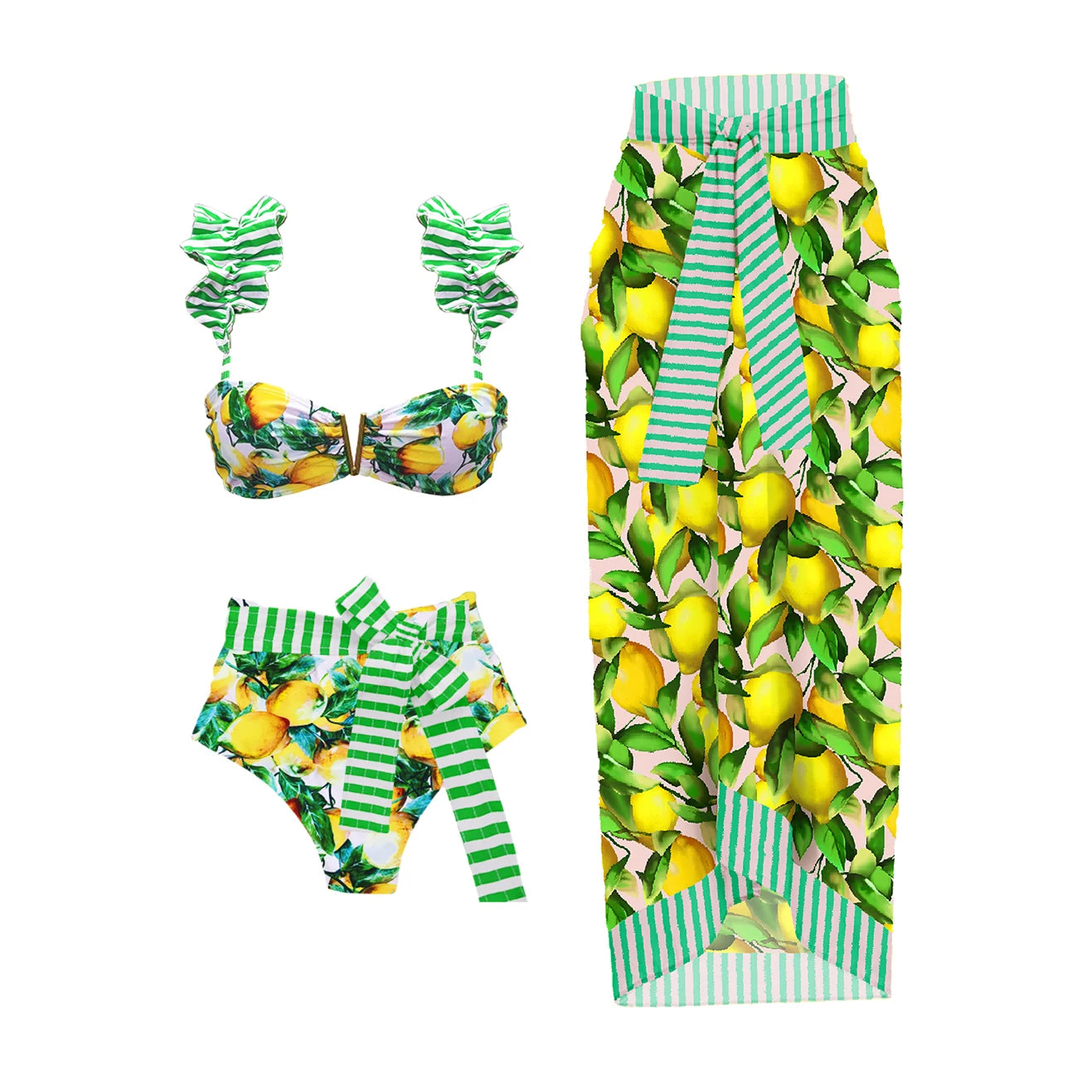 Casually Elegant Bathing Suit with a Refined Edge