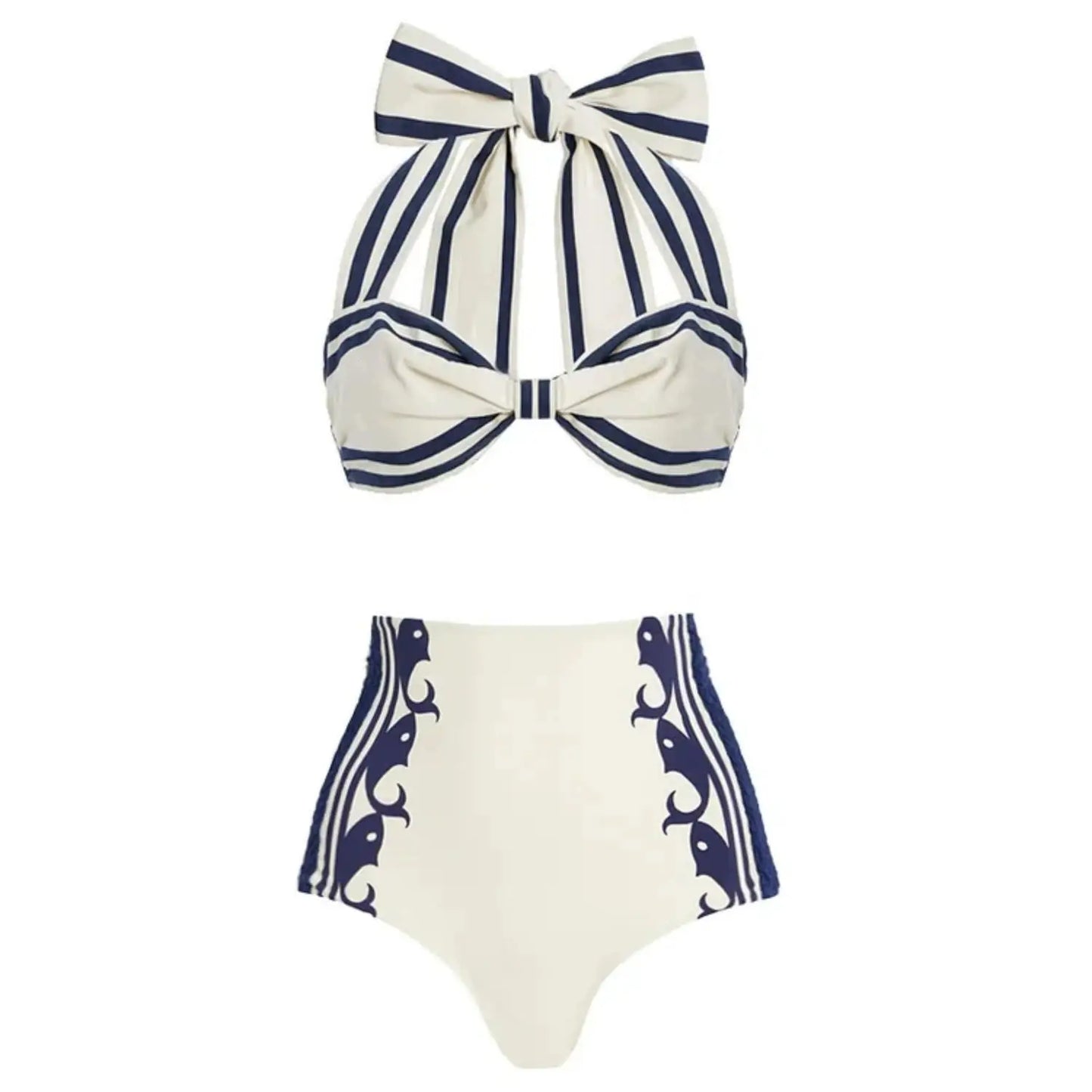 Classic Vintage Bathing Suit with a Flattering Fit