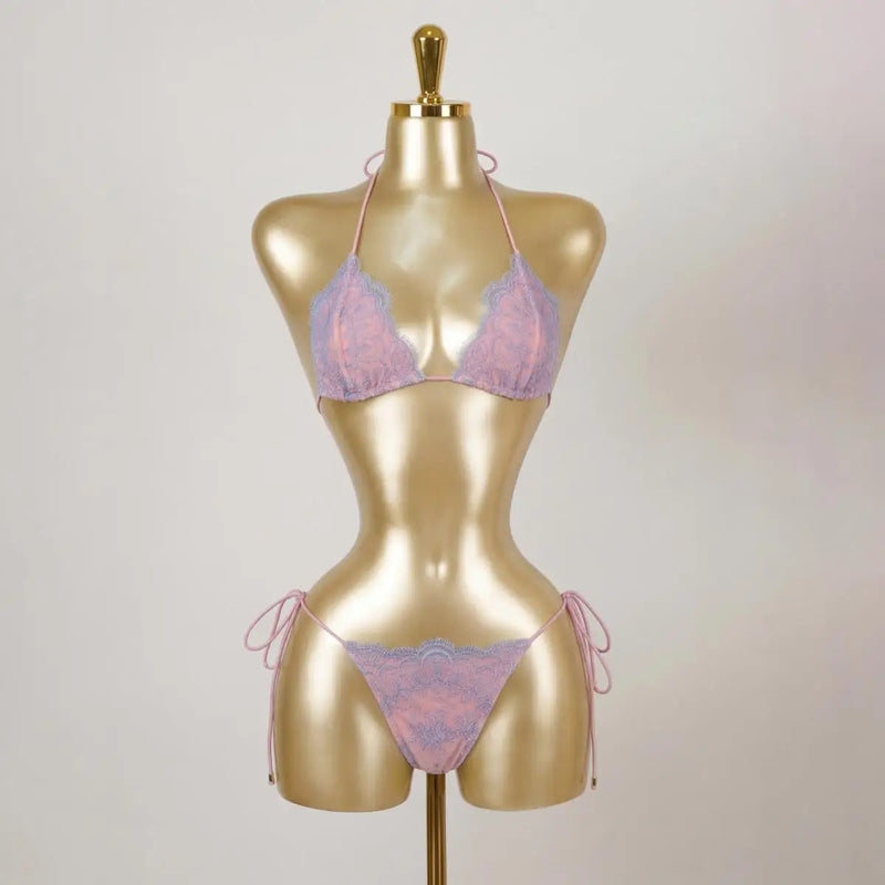 Vintage Inspired Bikini with a Contemporary Edge