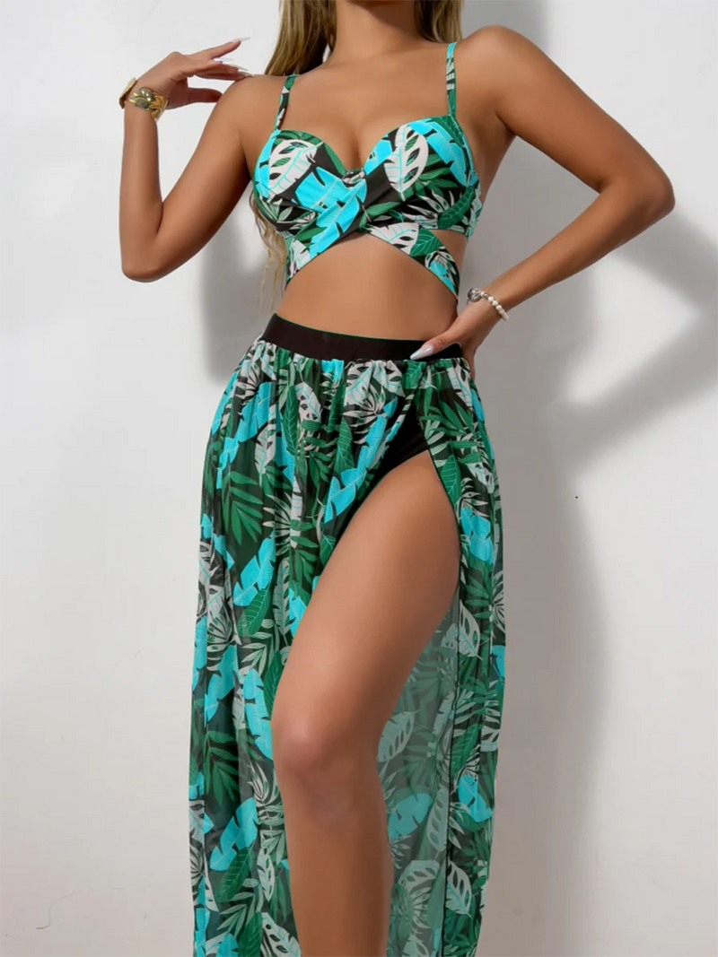 Classic Vintage Bikini with a Flattering Fit