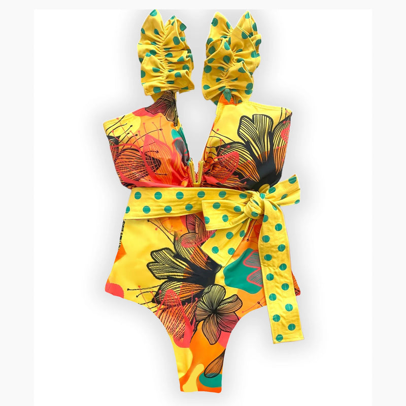 Effortlessly Elegant Monokini with a Timeless Design