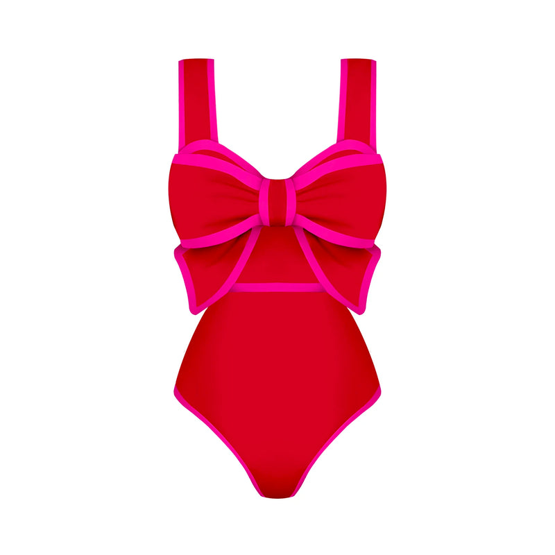 Finely Styled Bathing Suit with a Classic Vintage Look