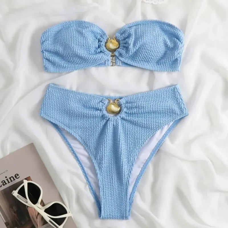 Finely Styled Bathing Suit with a Classic Vintage Look