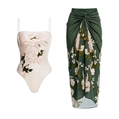 Vintage Inspired Bathing Suit with a Contemporary Edge