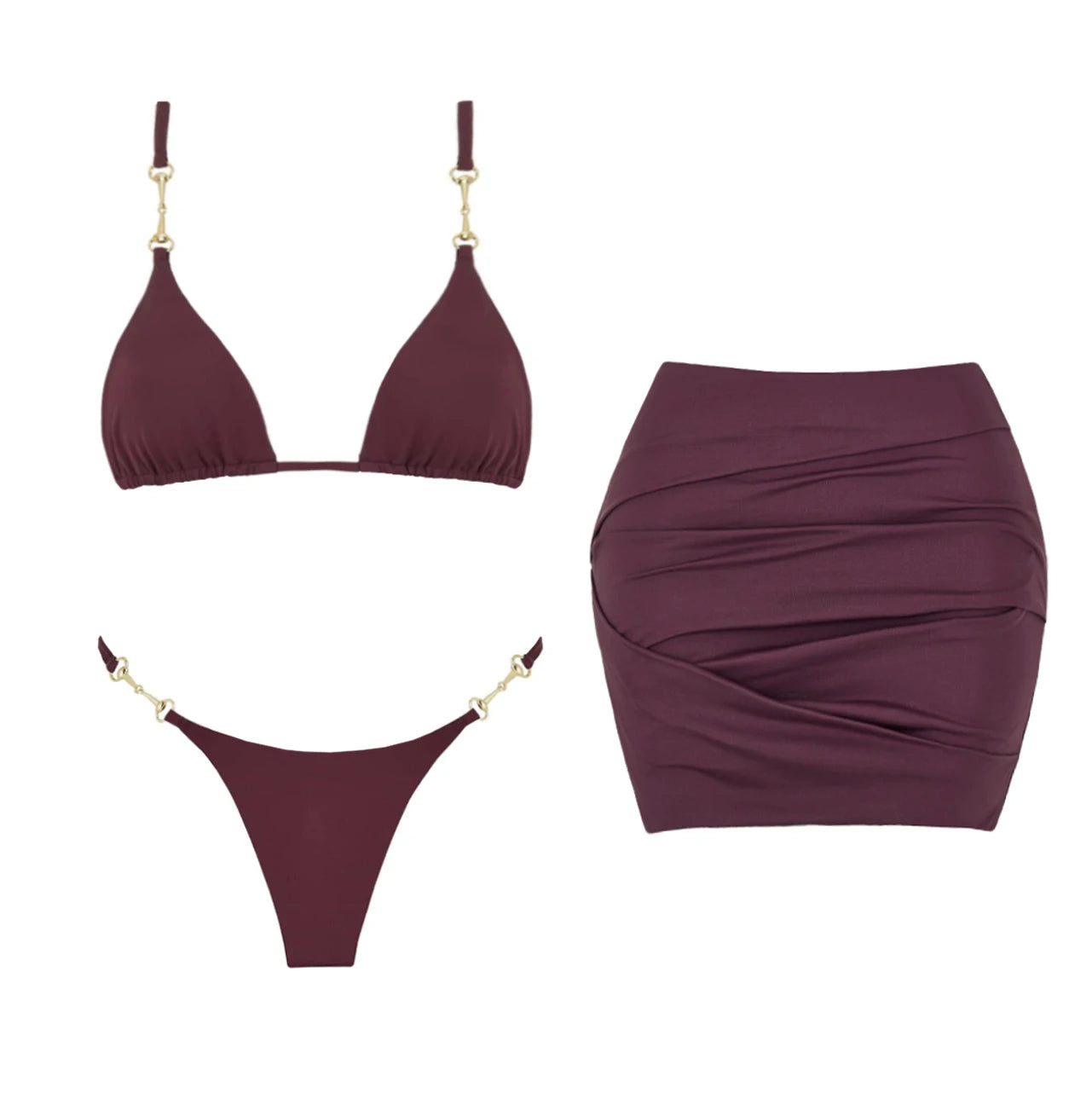 Classic Vintage Bikini with a Flattering Fit