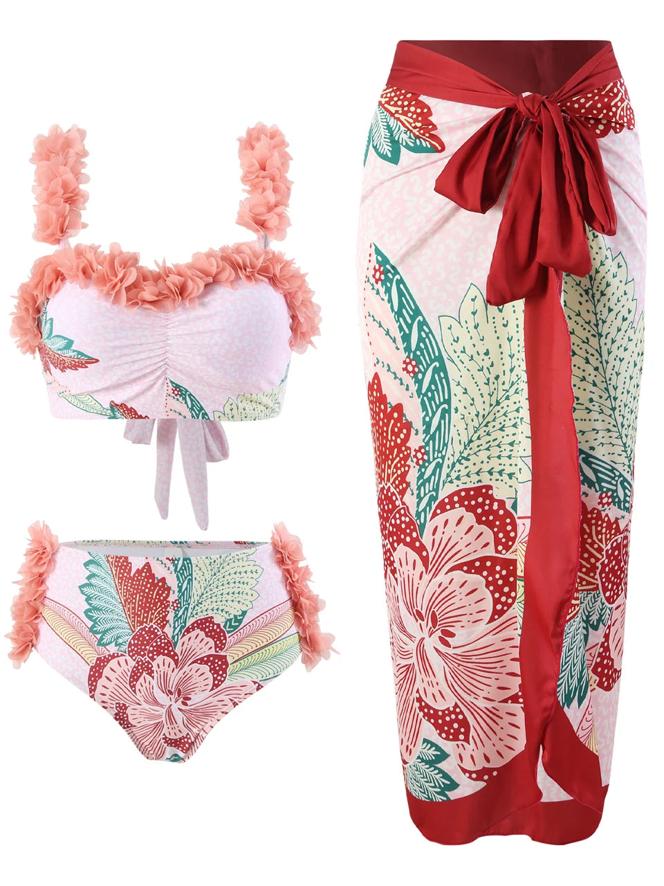 Subtly Elegant Bikini with a Refined Vintage Look