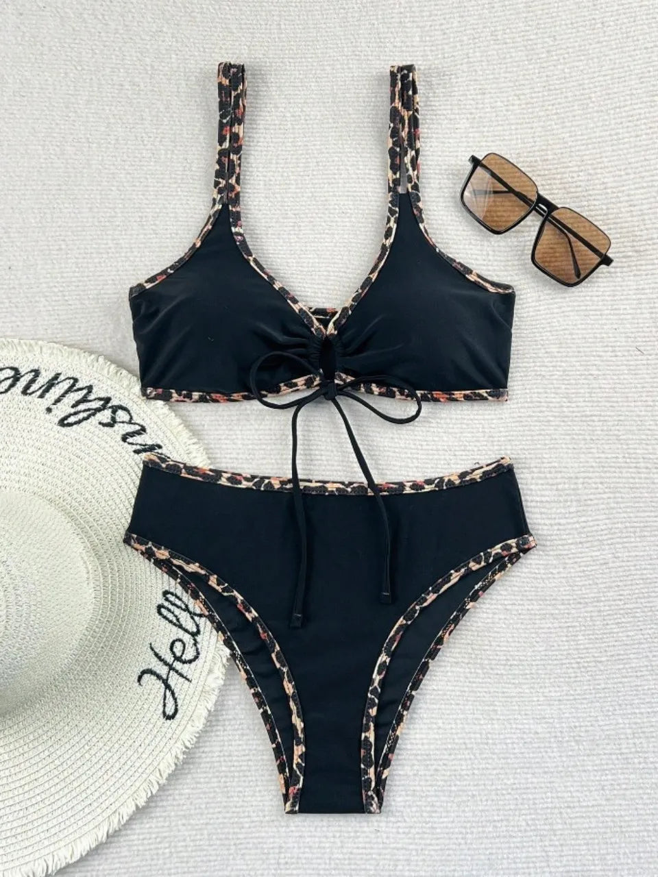 Vintage Inspired Bikini with a Contemporary Edge