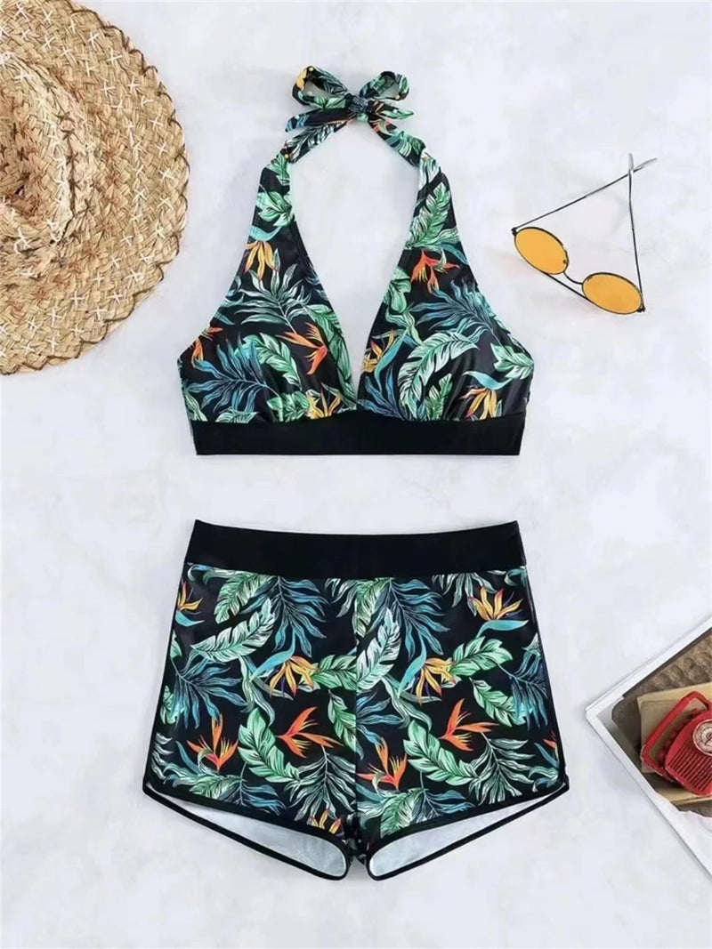 Classic Vintage Bikini with a Flattering Fit