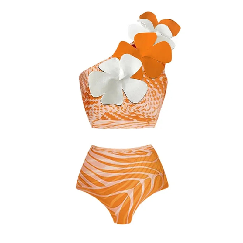 Classic Vintage Bikini with a Flattering Fit