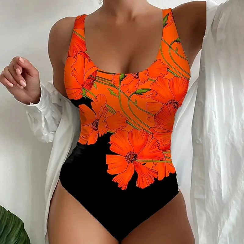 Effortlessly Elegant Bathing Suit with a Timeless Design