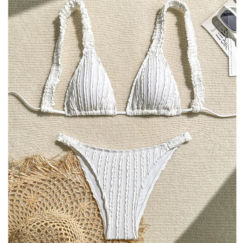 Casually Elegant Bathing Suit with a Refined Edge