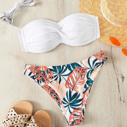 Casually Elegant Bathing Suit with a Refined Edge
