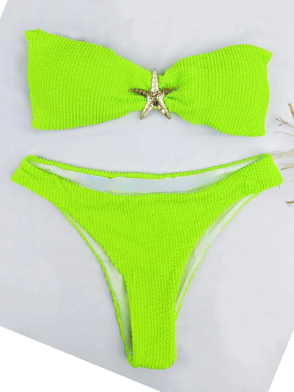 Vintage Inspired Bikini with a Contemporary Edge