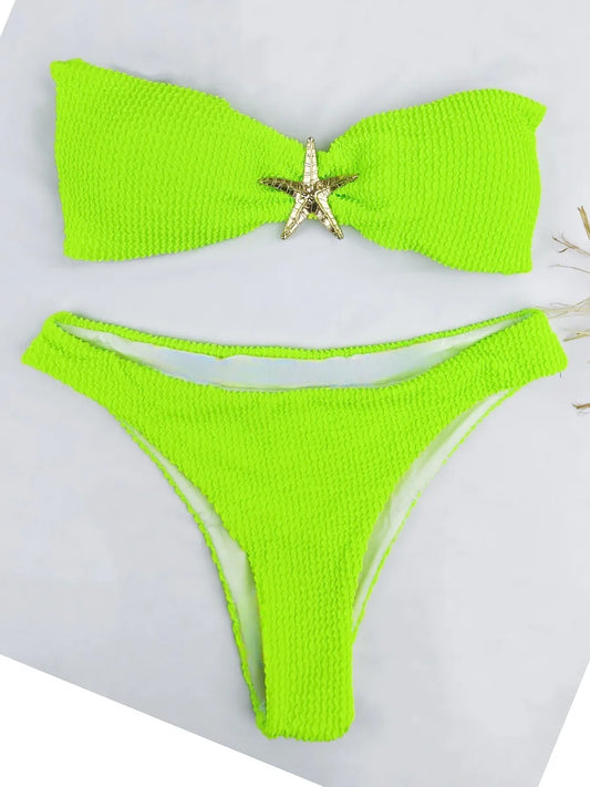 Vintage Inspired Bikini with a Contemporary Edge