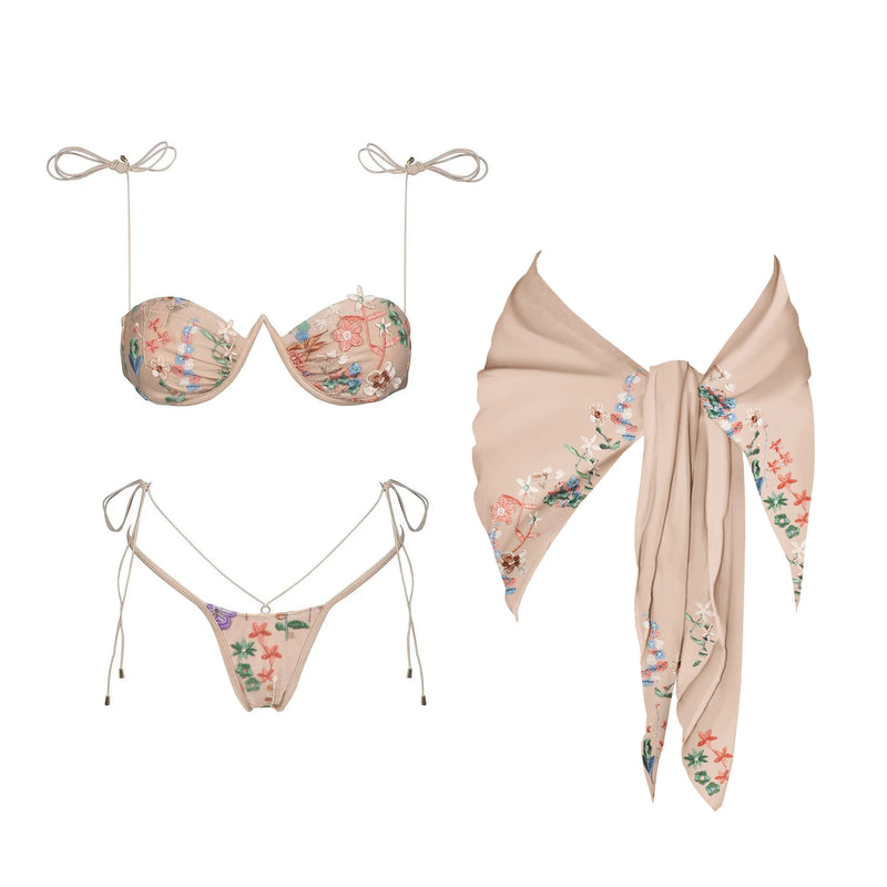 Casually Elegant Bathing Suit with a Refined Edge