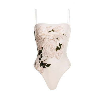 Finely Styled Bathing Suit with a Classic Vintage Look
