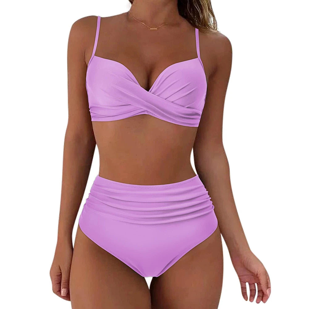 Classic Vintage Bathing Suit with a Flattering Fit
