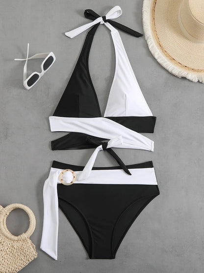 Vintage Inspired Bikini with a Contemporary Edge