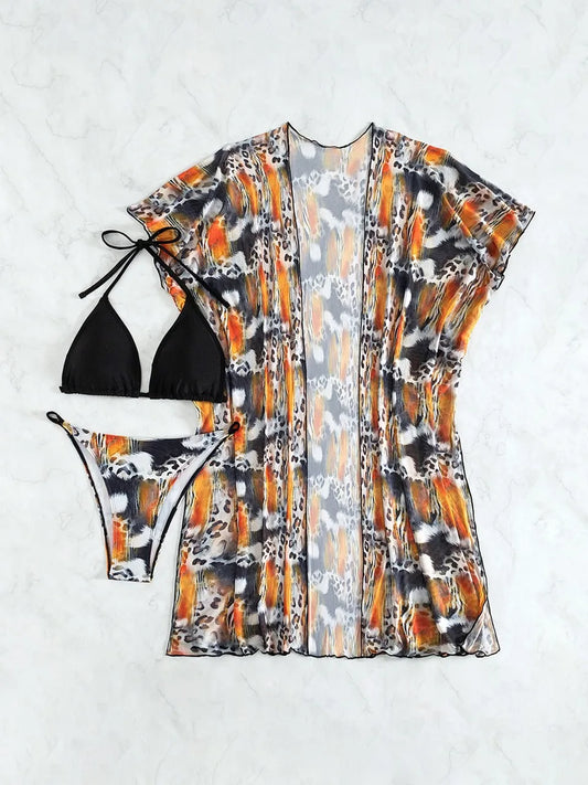 Vintage Inspired Bikini with a Contemporary Edge