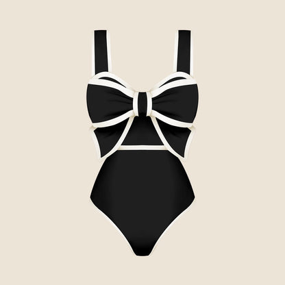 Finely Styled Bathing Suit with a Classic Vintage Look