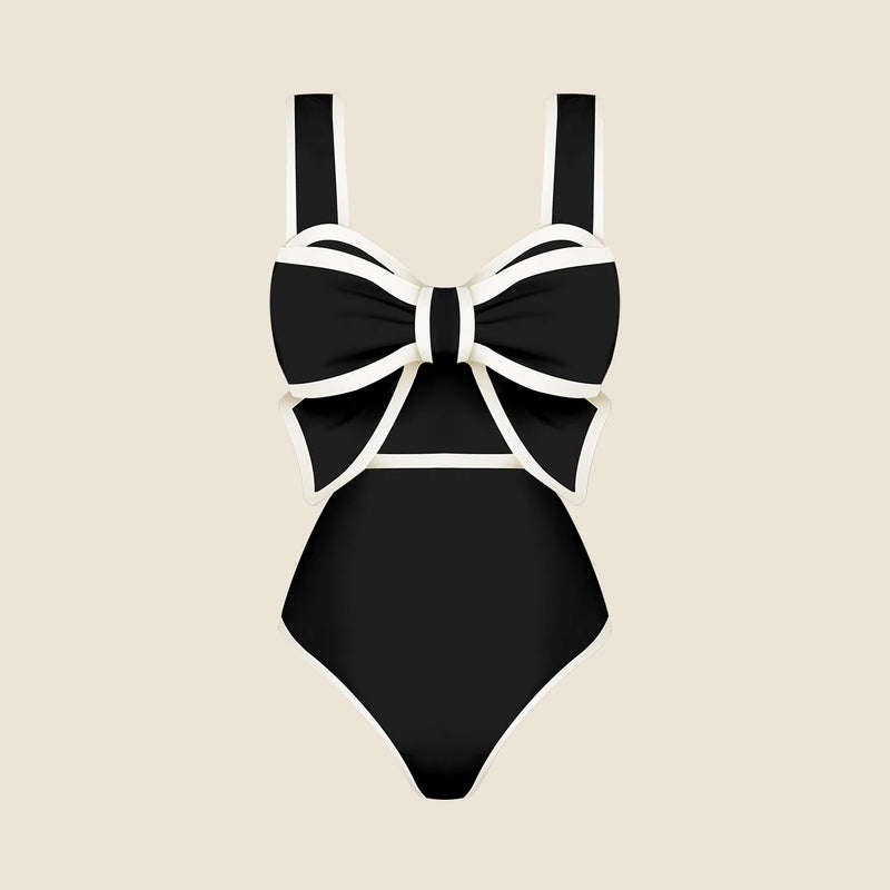 Finely Styled Bathing Suit with a Classic Vintage Look