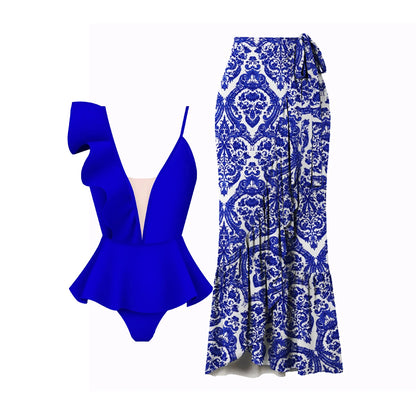 Classic Vintage Swimsuit with a Flattering Fit