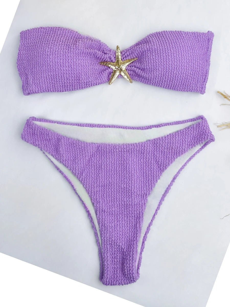 Vintage Inspired Bikini with a Contemporary Edge