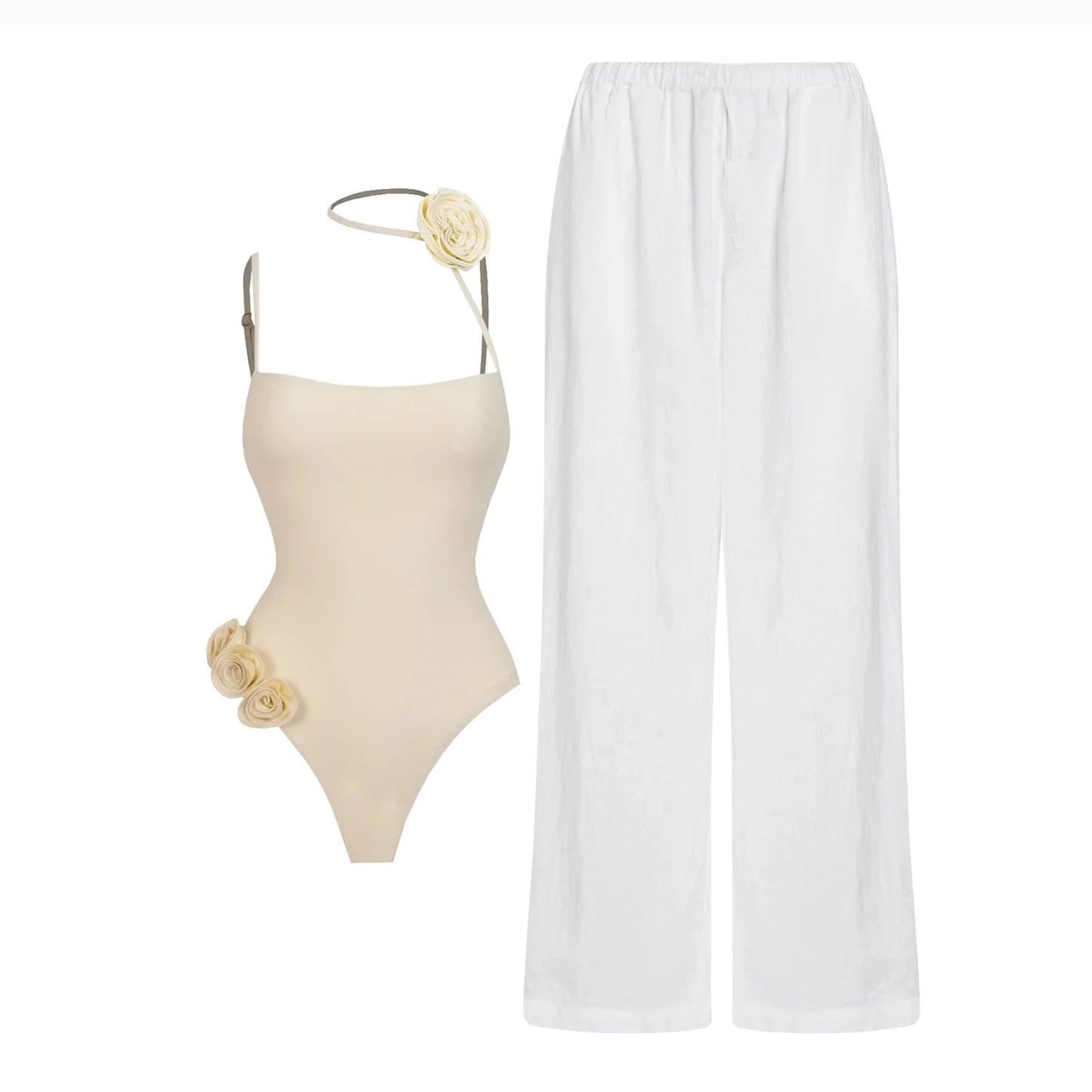 Classic Vintage Swimsuit with a Flattering Fit