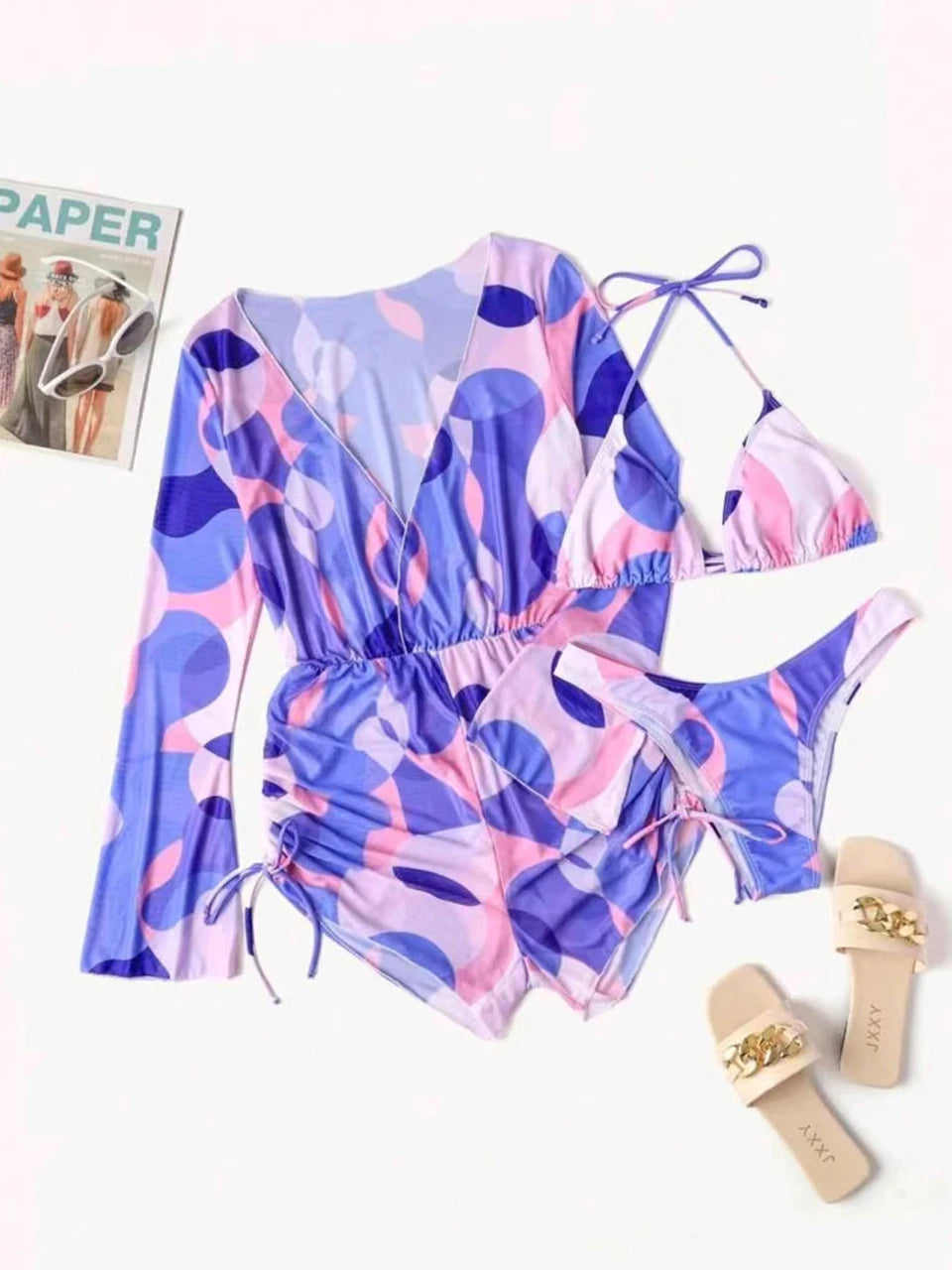 Sophisticated Bathing Suit with a Clean Classic Look
