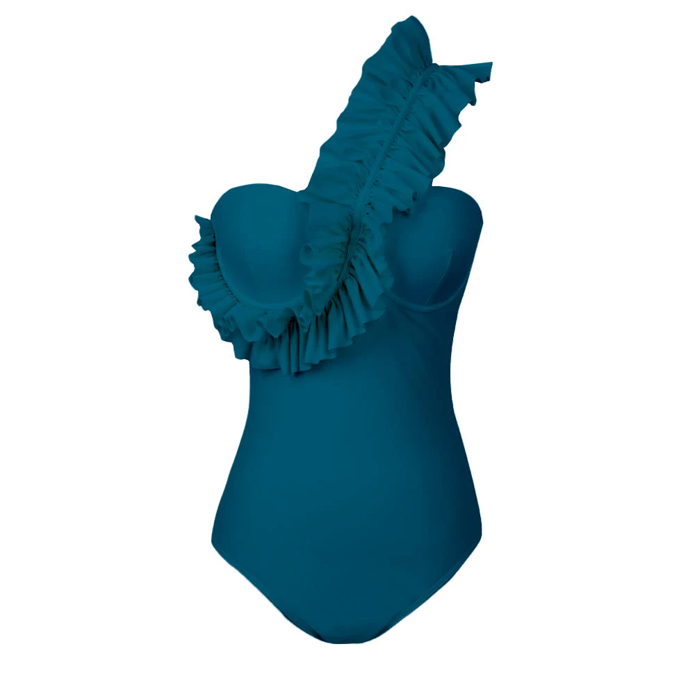 Finely Styled Bathing Suit with a Classic Vintage Look