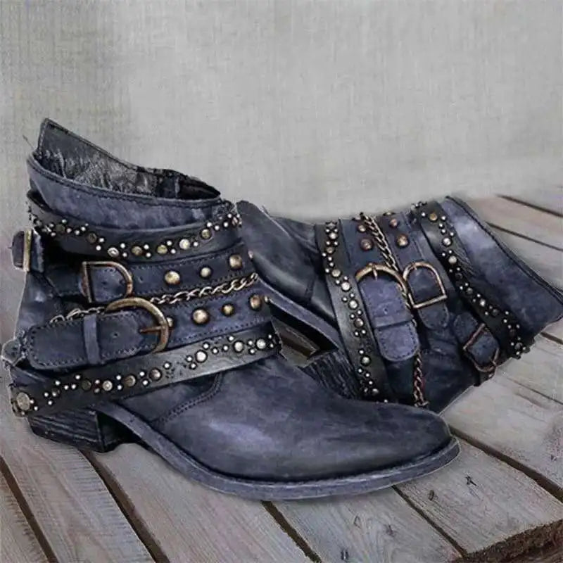 Vintage Inspired Orthopedic Boots