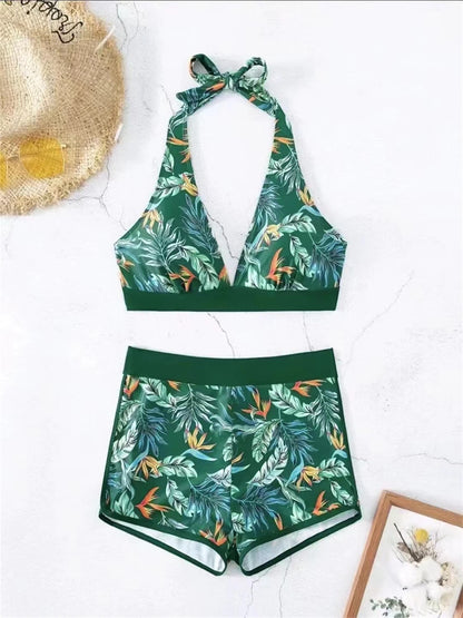 Classic Vintage Bikini with a Flattering Fit