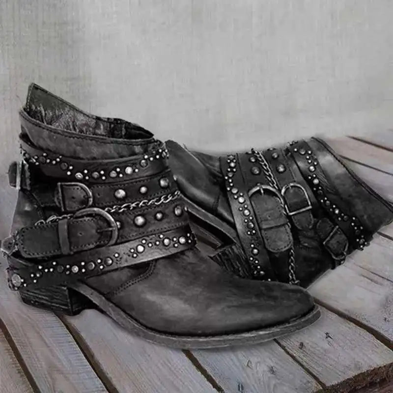 Vintage Inspired Orthopedic Boots