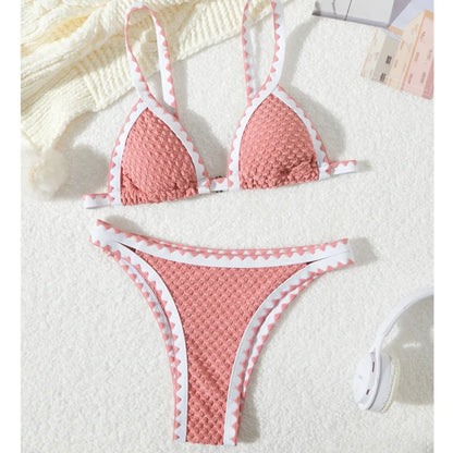 Subtly Elegant Bathing Suit with a Refined Vintage Look