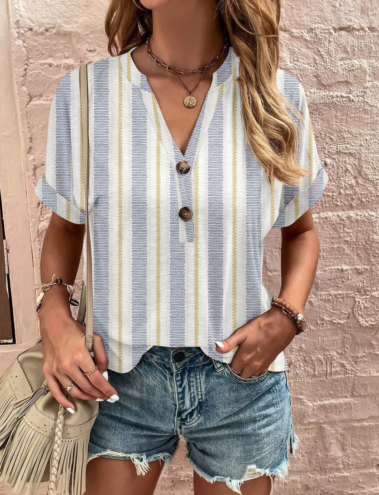 Fris en vrouwelijk Overhemd