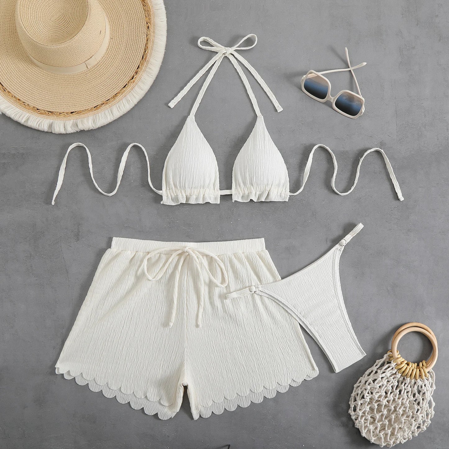 Vintage Inspired Bikini with a Contemporary Edge