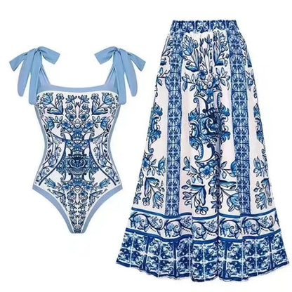 Classic Vintage Bathing Suit with a Flattering Fit