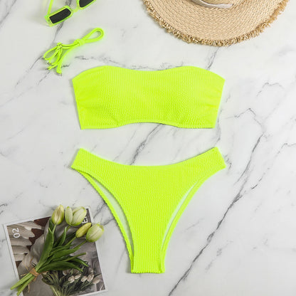 Subtly Elegant Bikini with a Refined Vintage Look