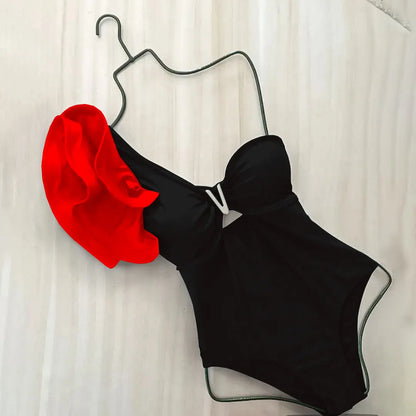 Finely Styled Bathing Suit with a Classic Vintage Look
